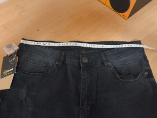 Pantalón Vaquero Hombre  Gris Talla 46 L Nuevos!