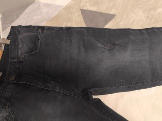 Pantalón Vaquero Hombre  Gris Talla 46 L Nuevos!