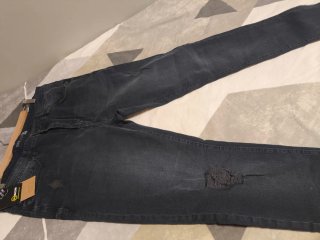 Pantalón Vaquero Hombre  Gris Talla 46 L Nuevos!