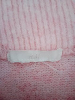 Jersey H&M rosa hombro descubierto Talla S