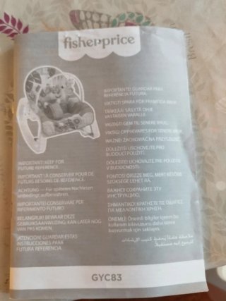 Hamaca Bebé Fisher-Price.