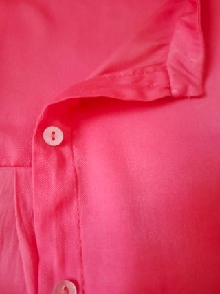 Camisa fucsia manga larga