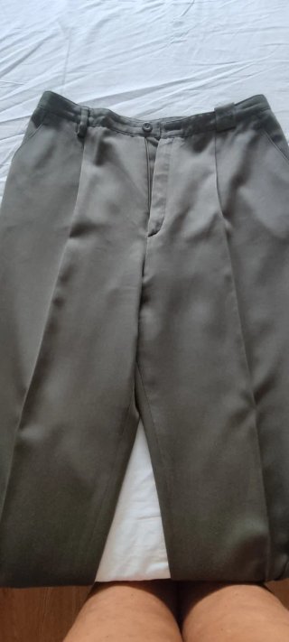 Pantalón de vestir mujer verde oliva