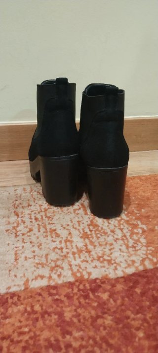 Botas negras plataforma tacón