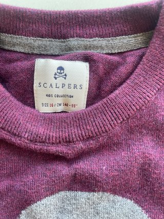 Jersey Scalpers Morado Calavera talla 10