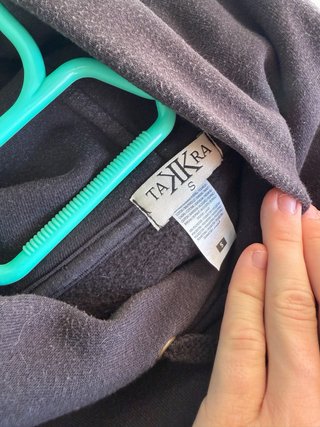 Sudadera trakkra 1882 Negra Rosa