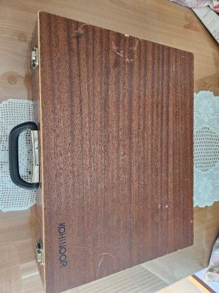 Maletín Vintage Koh-I-Noor lector diapositivas