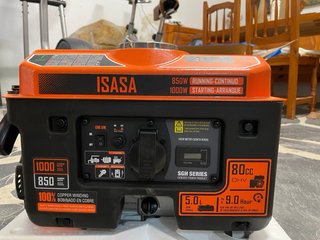 Generador Gasolina Portátil 1000W Uso un mes