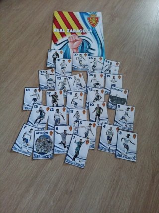Álbum Cromos Real Zaragoza 2021/2022