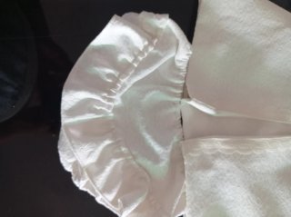 Conjunto Bautizo Blanco roto Niña