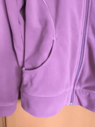 Chaqueta con cremallera para chica