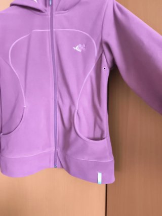 Chaqueta con cremallera para chica