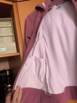 Chaqueta con cremallera para chica