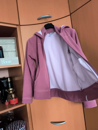 Chaqueta con cremallera para chica