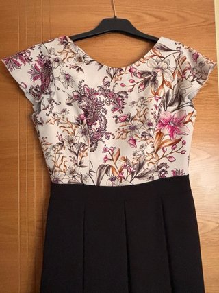 Vestido de fiesta estampado floral