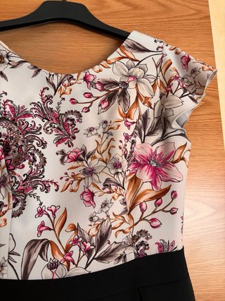 Vestido de fiesta estampado floral