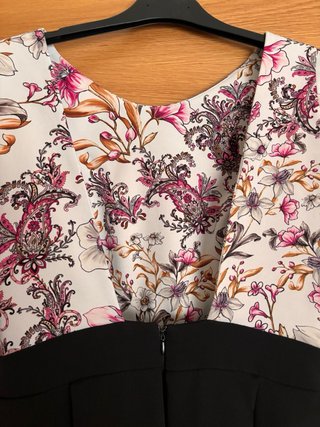 Vestido de fiesta estampado floral