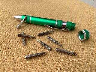 Lápiz destornillador multi-puntas