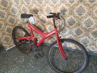 Bicicleta de Montaña Roja