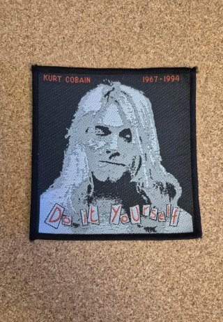 Nirvana Patch - Kurt Cobain Do It Yourself