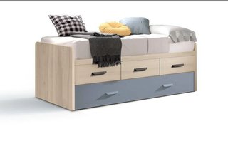 CAMA DOBLE CON CAJONES W05