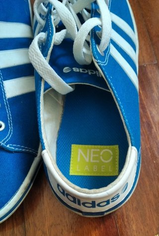 Tenis Adidas Neo Azules Talla 40