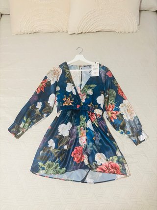 Mono floral Zara XS