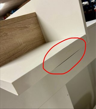 Mueble de entrada con cajón.