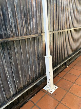 Farola de aluminio para jardín incluida lampara