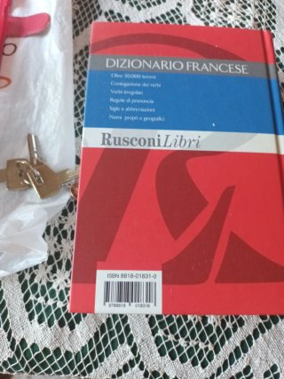 Dizionario francese. Francese-italiano, italian...