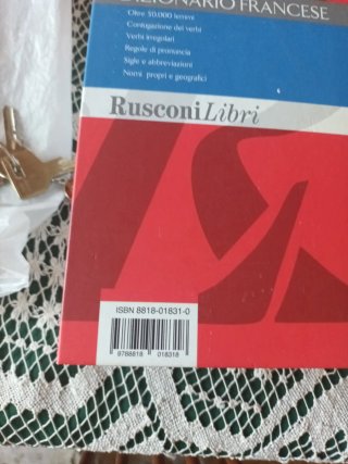 Dizionario francese. Francese-italiano, italian...