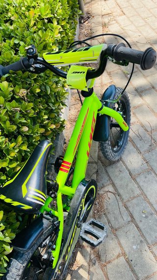 Bicicleta infantil 14 color verde