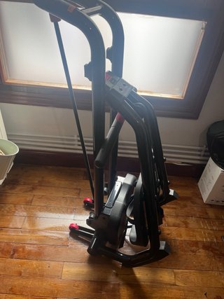 Máquina de remo plegable