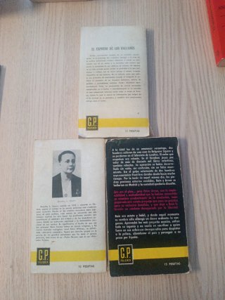 Lote de 3 libros de policiaca y novela negra