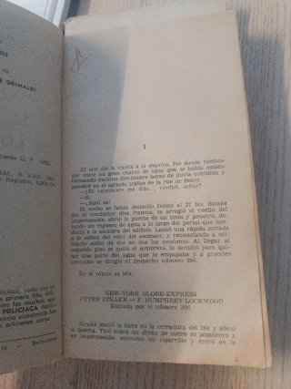 Lote de 3 libros de policiaca y novela negra