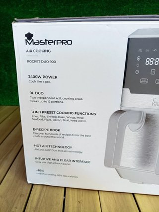 MasterPro Rocket Duo 900 | Freidora Sin Aceite