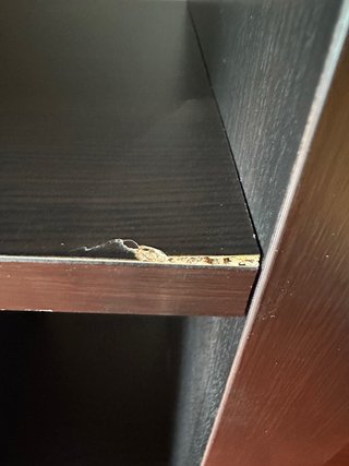 Estantería Ikea Negra/Marrón.