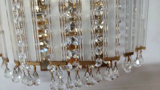 Aplique làmpara Swarovski Strass Cristal Antiguo