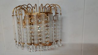 Aplique làmpara Swarovski Strass Cristal Antiguo