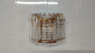 Aplique làmpara Swarovski Strass Cristal Antiguo