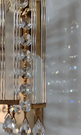 Aplique làmpara Swarovski Strass Cristal Antiguo