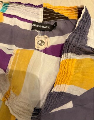 Pantalón Antik Batik estampado talla M.