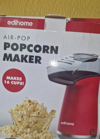 Máquina Palomitas Edihome Air-Pop Roja