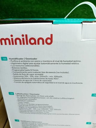 Miniland Humitouch Pure Humidificador Ultrasónico