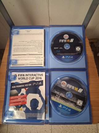 4 Juegos PS4: FIFA 19, LEGO Dimensions, FIFA 16, F