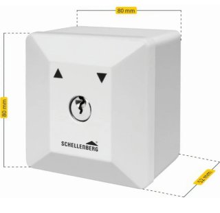 Interruptor con llave Schellenberg