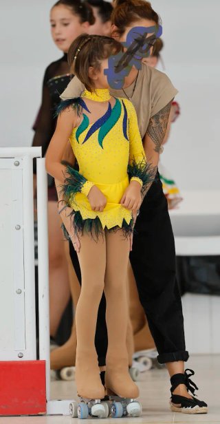 Maillot patinaje artístico