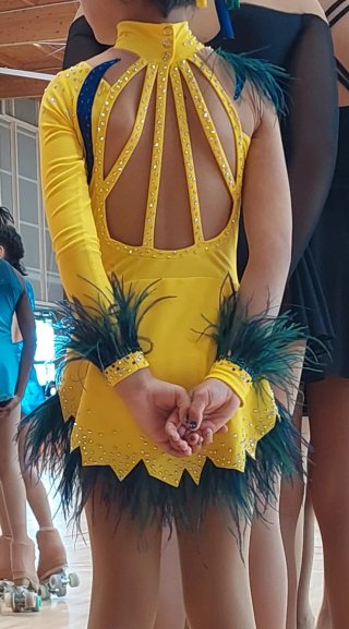 Maillot patinaje artístico