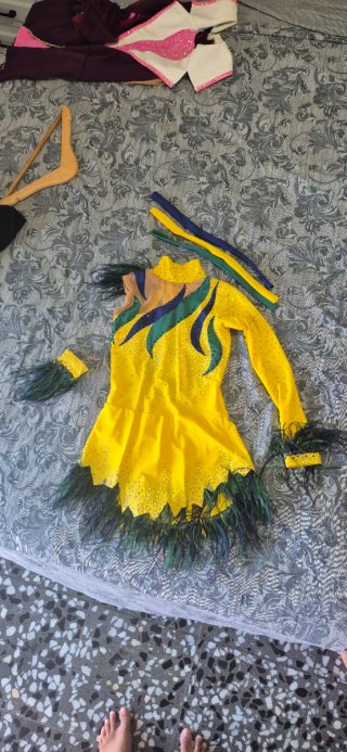 Maillot patinaje artístico
