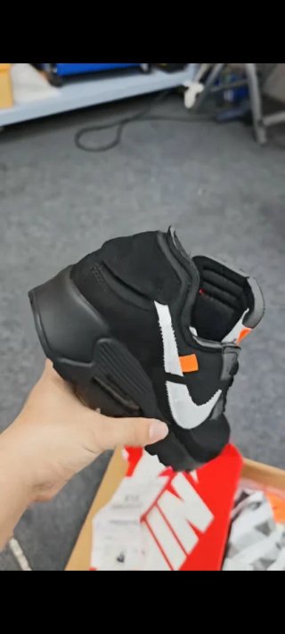 Zapatillas Nike Air Max 90 Negras Blancas